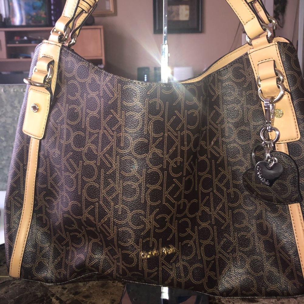 Calvin Klein Monogram Shoulder Bag